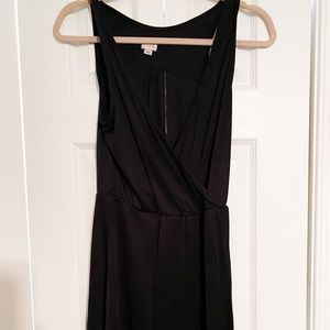 Black tank top dress